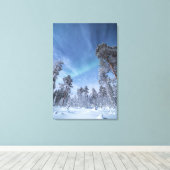 Toile Northern Lights Norvège (Insitu (Plancher de Bois))