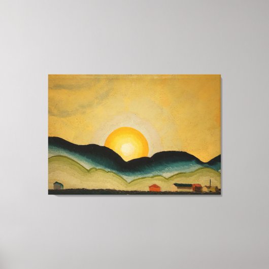 Toile Northport Harbour (1929) Arthur Dove (Recto)