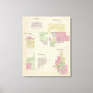 Toile Norton, Lenora, Almena, Densmore, Almelo, le