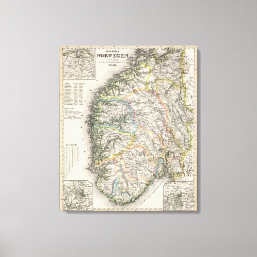 Toile Norvège (Recto)