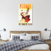 Toile Norvège - Le berceau du ski (Insitu(Chambre))