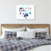 Toile Not All Who Wander Are Lost Bohemian (Insitu(Chambre))