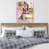 Toile Notre collection de photos de famille Coeurs de do (Insitu(Chambre))