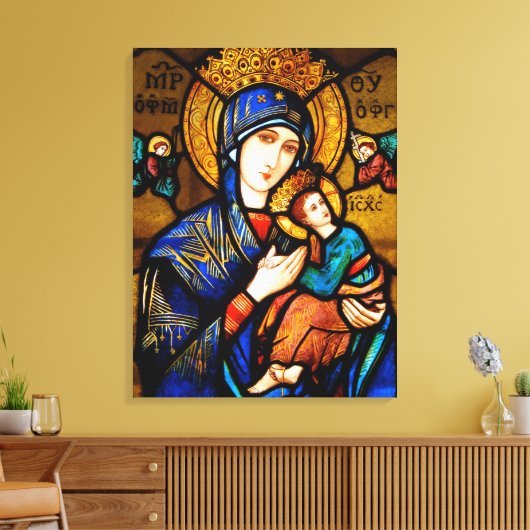 Toile notre dame d'aide perpétuelle (Insitu(Salon))