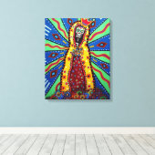 Toile Notre-Dame de Guadalupe (Insitu (Plancher de Bois))