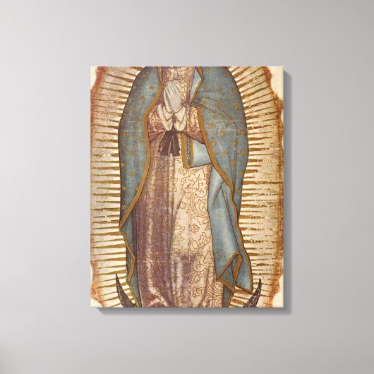 TOILE NOTRE DAME DE GUADALUPE (Recto)