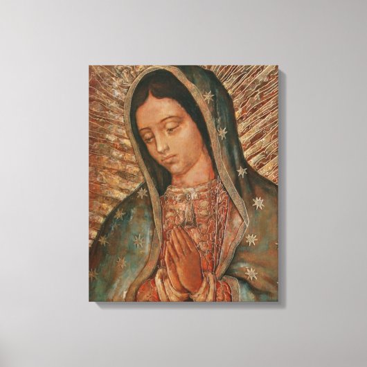 Toile notre dame de guadalupe (Recto)