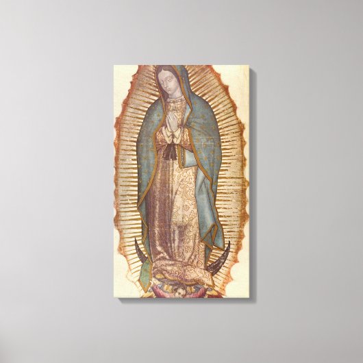 Toile notre dame de guadalupe (Recto)