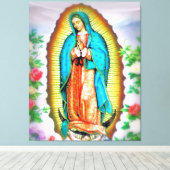 Toile Notre-Dame de Guadalupe (Insitu (Plancher de Bois))