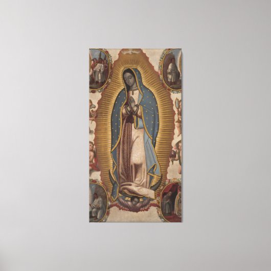 TOILE NOTRE DAME DE GUADALUPE (Recto)