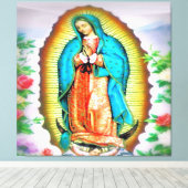 Toile Notre-Dame de Guadalupe (Insitu (Plancher de Bois))