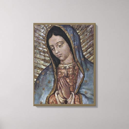 TOILE NOTRE DAME DE GUADALUPE (Recto)
