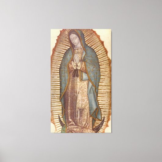 TOILE NOTRE DAME DE GUADALUPE (Recto)