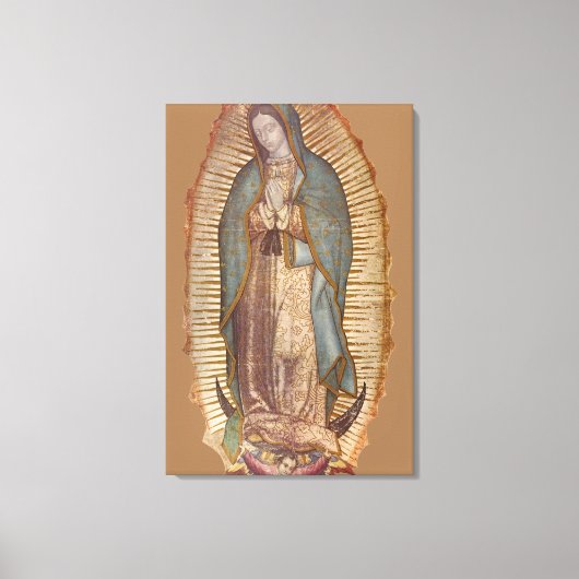 TOILE NOTRE DAME DE GUADALUPE CANVAS IMPRIMER (Recto)