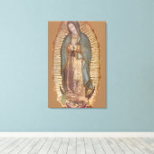 TOILE NOTRE DAME DE GUADALUPE CANVAS IMPRIMER (Insitu (Plancher de Bois))