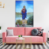 Toile NOTRE DAME DE LA LUMIÈRE Vierge de l'Immaculée Con (Insitu(Salon))