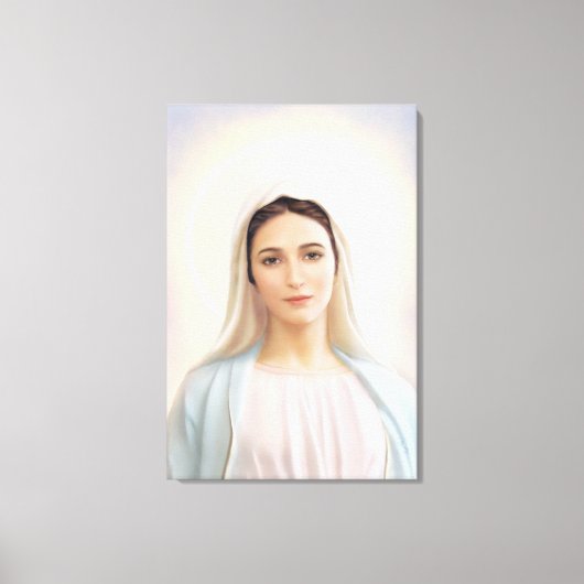 Toile Notre Dame de Medjugorje, 24" x 36", toile, 1,5" (Recto)