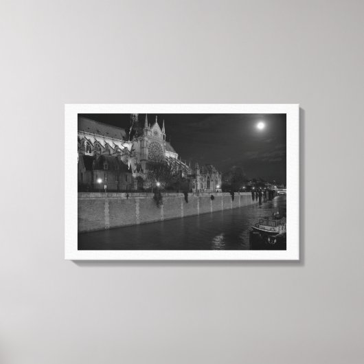 Toile Notre-Dame de Paris (Recto)