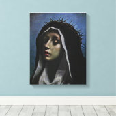 TOILE NOTRE DAME DE TRISTESSE (Insitu (Plancher de Bois))