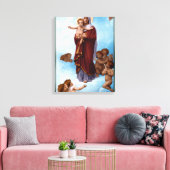 Toile Notre-Dame des Anges par William Bouguereau (Insitu(Salon))