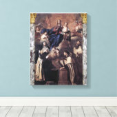 Toile Notre-Dame du Mont Carmel (Insitu (Plancher de Bois))