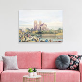Toile Notre Dame, Paris (avec papier) (Insitu(Salon))