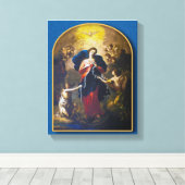 Toile Notre-Dame qui a des noeuds, (Insitu (Plancher de Bois))