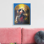 Toile Notre-Dame qui a des noeuds, (Insitu(Salon))