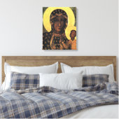 Toile Notre Dame Vierge Marie de Czestochowa Pologne Icô (Insitu(Chambre))