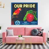Toile Notre Étiquette Apple Pride - État de Washington (Insitu(Salon))