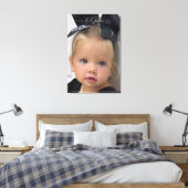 Toile Notre Li'l Princess Photo Canvas Wall Art (Insitu(Chambre))