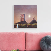 Toile Notre Lune moderne (Insitu(Salon))