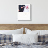 Toile Notre Mariage Elégant Mariage Keepsaké Photo (Insitu(Chambre))