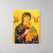 Toile Notre mère de l'aide perpétuelle (Recto)
