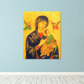 Toile Notre mère de l'aide perpétuelle (Insitu (Plancher de Bois))