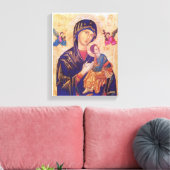 Toile Notre Mère de l'Icône d'aide perpétuelle. (Insitu(Salon))