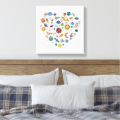 Toile Notre planète du système solaire, Éducation scient (Insitu(Chambre))