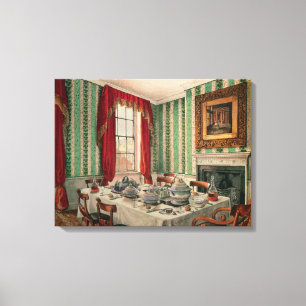 Toile Notre salle à manger à York, 1838