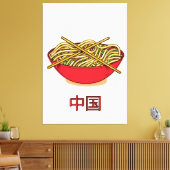 Toile Nouilles de Chine (Insitu(Salon))