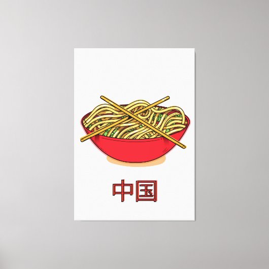 Toile Nouilles de Chine (Recto)