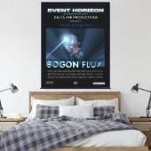 Toile Nounours dans l'espace (Insitu(Chambre))