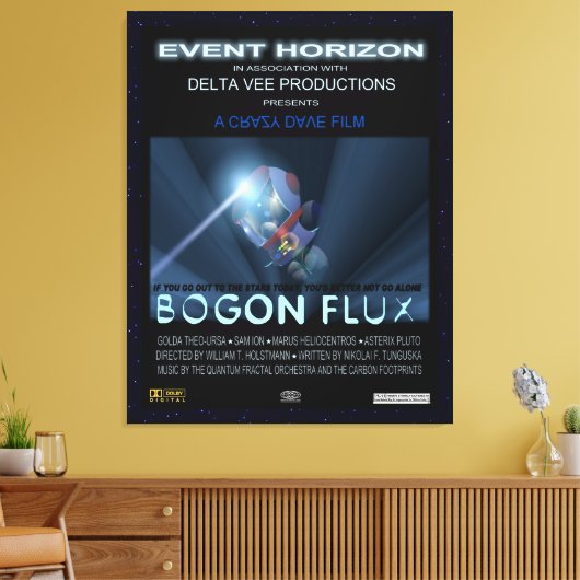 Toile Nounours dans l'espace (Insitu(Salon))