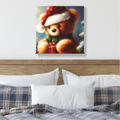 Toile Nounours de Noël 2 (Insitu(Chambre))