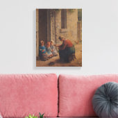 Toile Nourrir les jeunes, 1850 (Insitu(Salon))