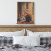 Toile Nourrir les jeunes, 1850 (Insitu(Chambre))