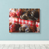 Toile Nourriture - Bonbons - Bites de Réglisse (Insitu (Plancher de Bois))