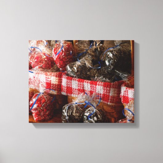 Toile Nourriture - Bonbons - Bites de Réglisse (Recto)