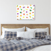 Toile Nourriture Pour Thought_Totalement Fruity_Motif (Insitu(Chambre))