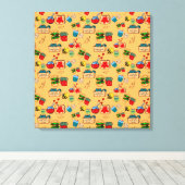 Toile Nous allons ensemble comme .. doodle art (Insitu (Plancher de Bois))