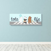 Toile Nous Ours Nus - Fourre-tout Life! (Insitu (Plancher de Bois))